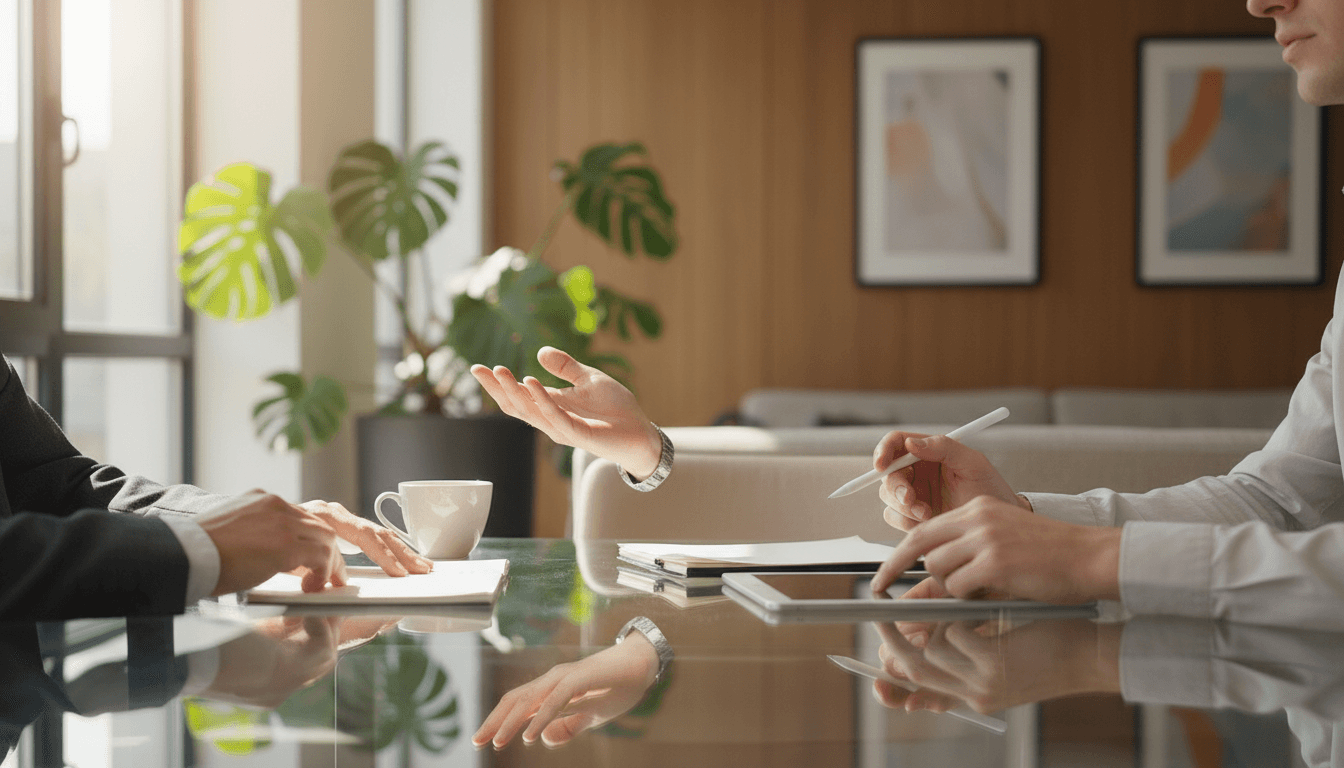 Strategic executive advisory consultation with experienced consultant